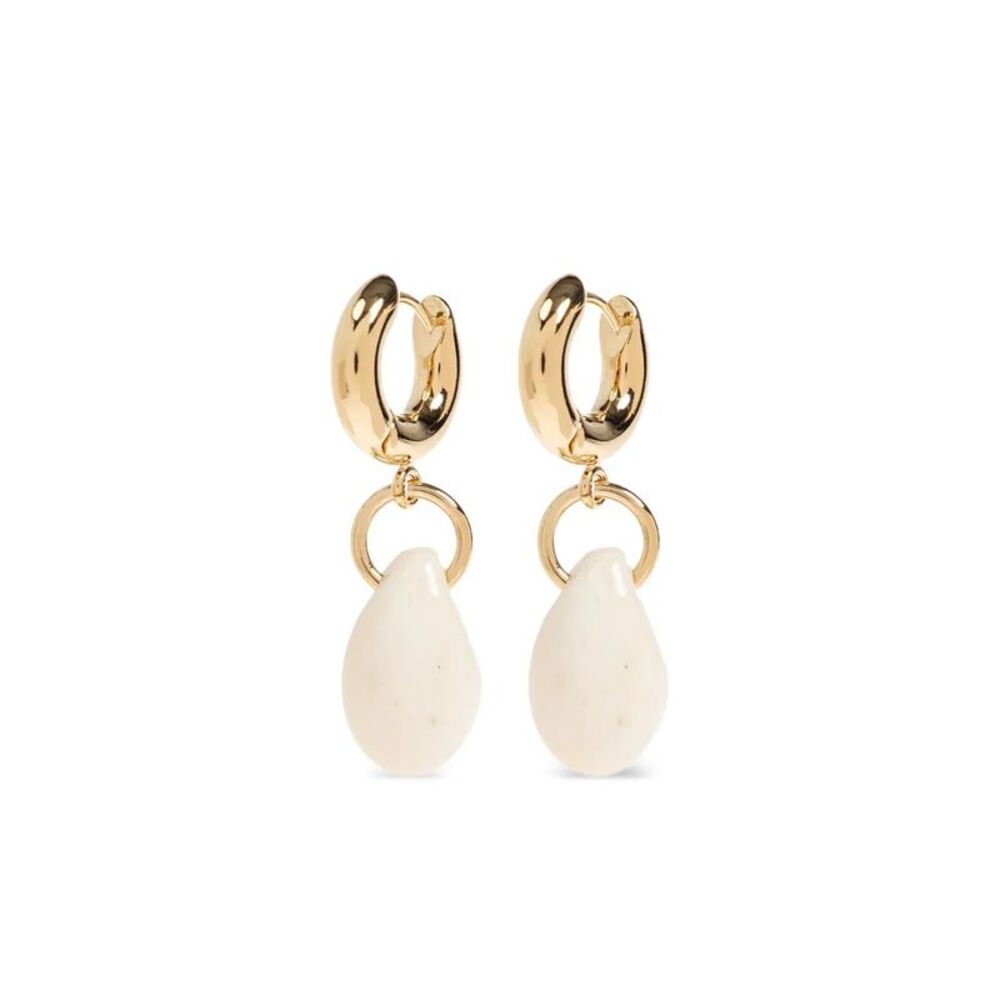 Small Hoop Pendant Earrings Women